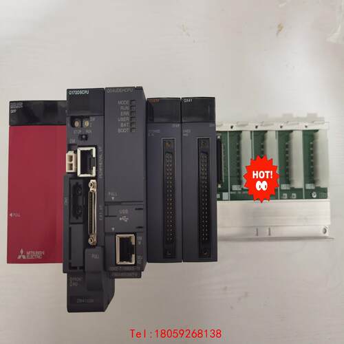【非标价】闲置处理，三菱Q04UDEHCPU系列PLC一套，99成新，