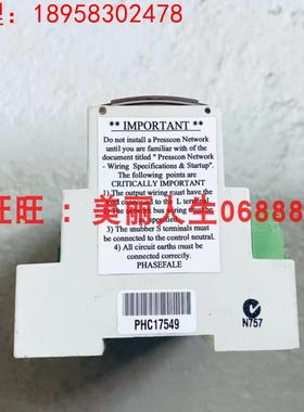 PHASEFALE PRESSCON控制模块PHC17549询价