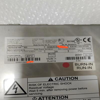 kollmorgen科尔摩根s30361－na－arm9