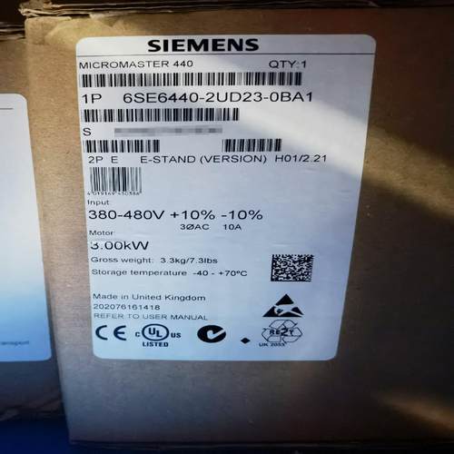 （设备配件）6SE6440-2UD23-0BA1西门子MM440变频器