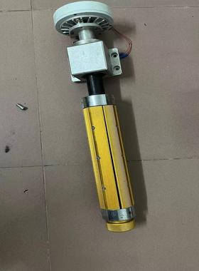 （设备配件）三根磁粉手胀轴，黄色瓦片长280，配控制盒，拆机