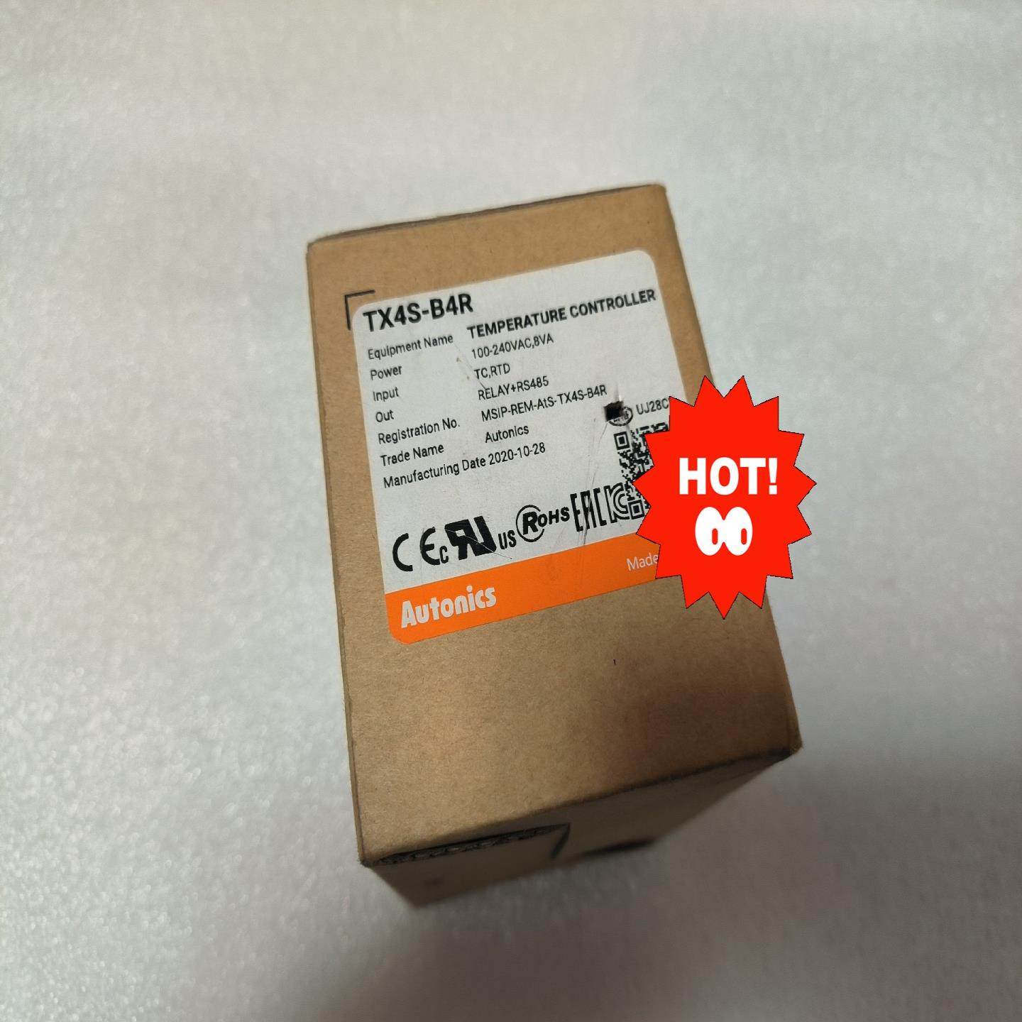 全新正品Autonics温控器，型号：TX4S-B4R，