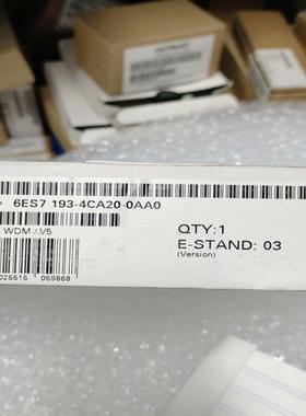 【工控自动化】S7193-4CA20-0AA0多个议价