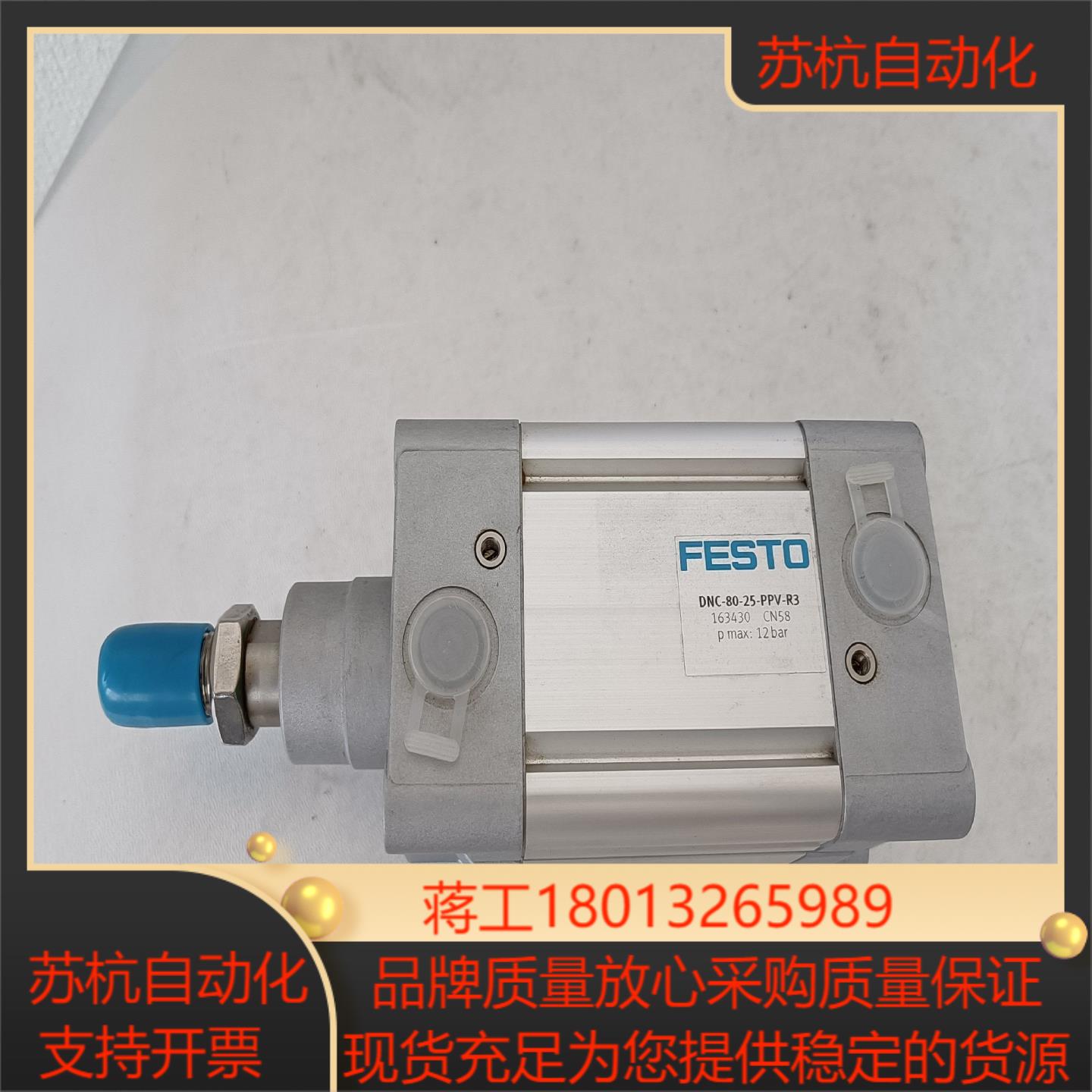 德国FESTO气缸，DNC-80-25-PPV-R3，订货号