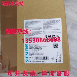 3RW4 供应原装 软起动器 3RW4436 436 6BC44