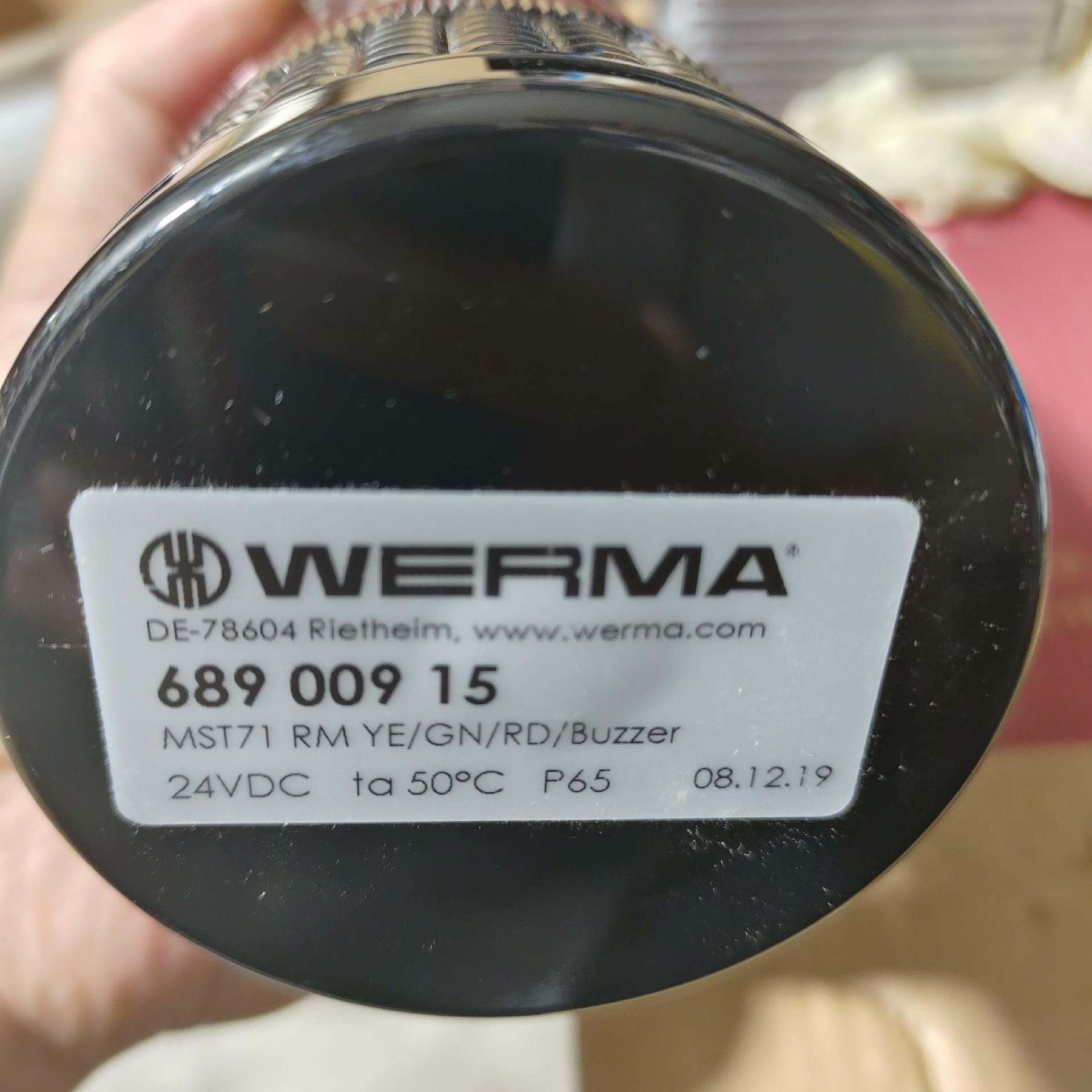 WERMA伟马快德LED信号灯，6890015，MST71