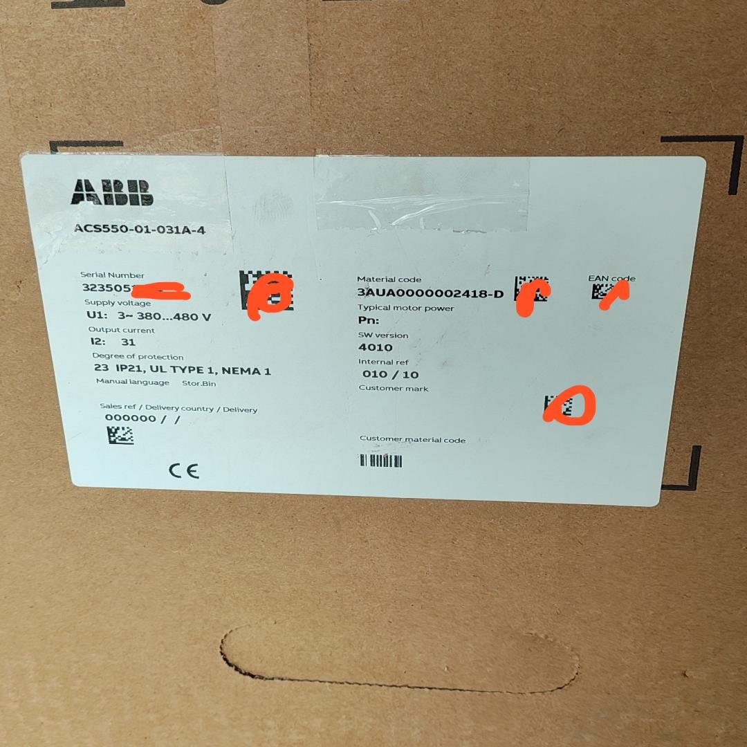 变频器 ACS550-01-031Ａ-4变频器