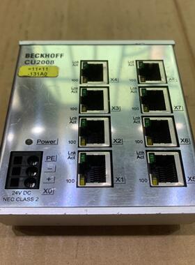 [德峰]BECKHOFF CU2008-0000   8口以太网口