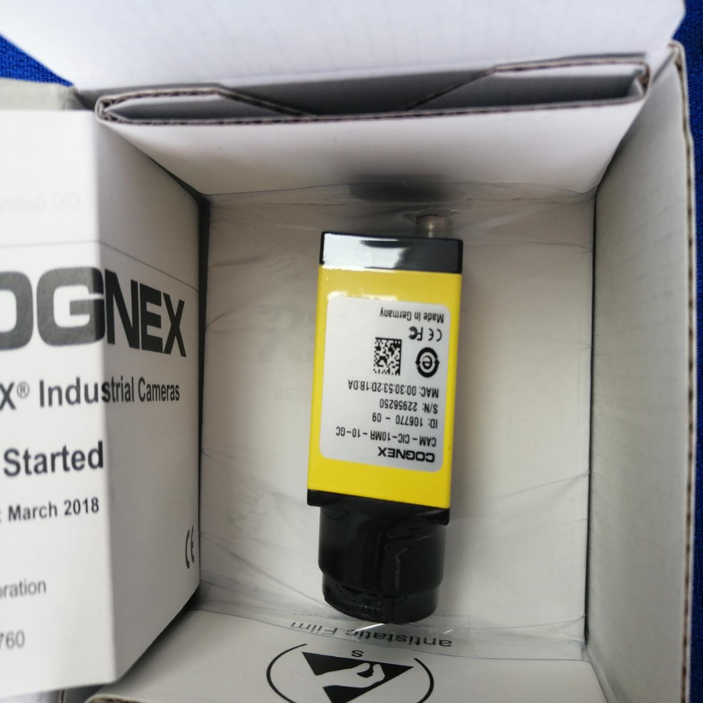 康耐视CAM-CIC-10MR-10-GC相机