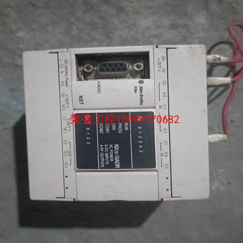 【荣强工控】ab plc nx7s 10adr  拆机，成色不错，功能包
