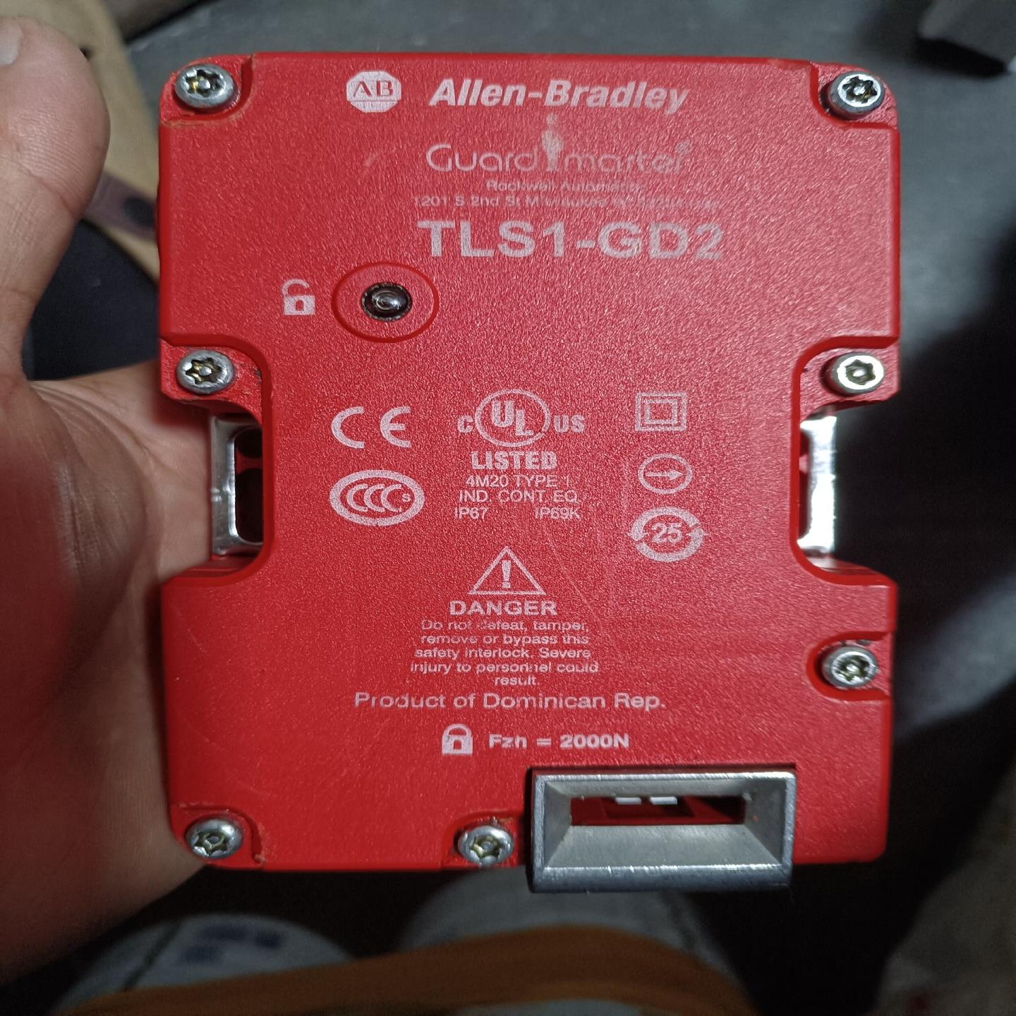 （设备配件）AB罗克韦尔安全锁TLS1-GD2。