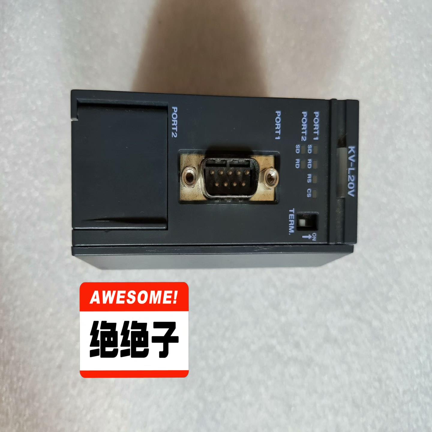 EYENCE基恩士原装正品PLC模块KV-L20V，正常拆机