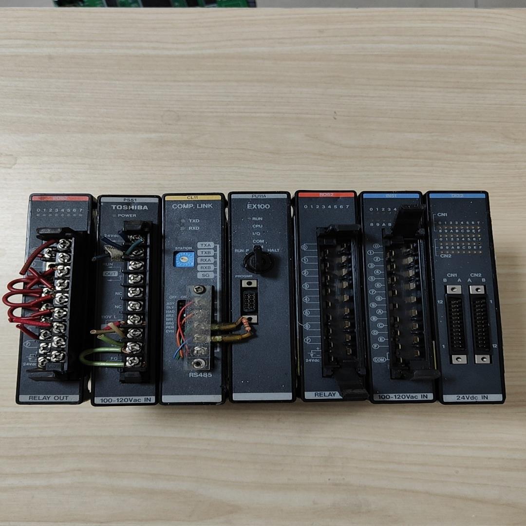 （设备配件）TOSHIBA东芝PLC控制器PU11A，RO62，PS51