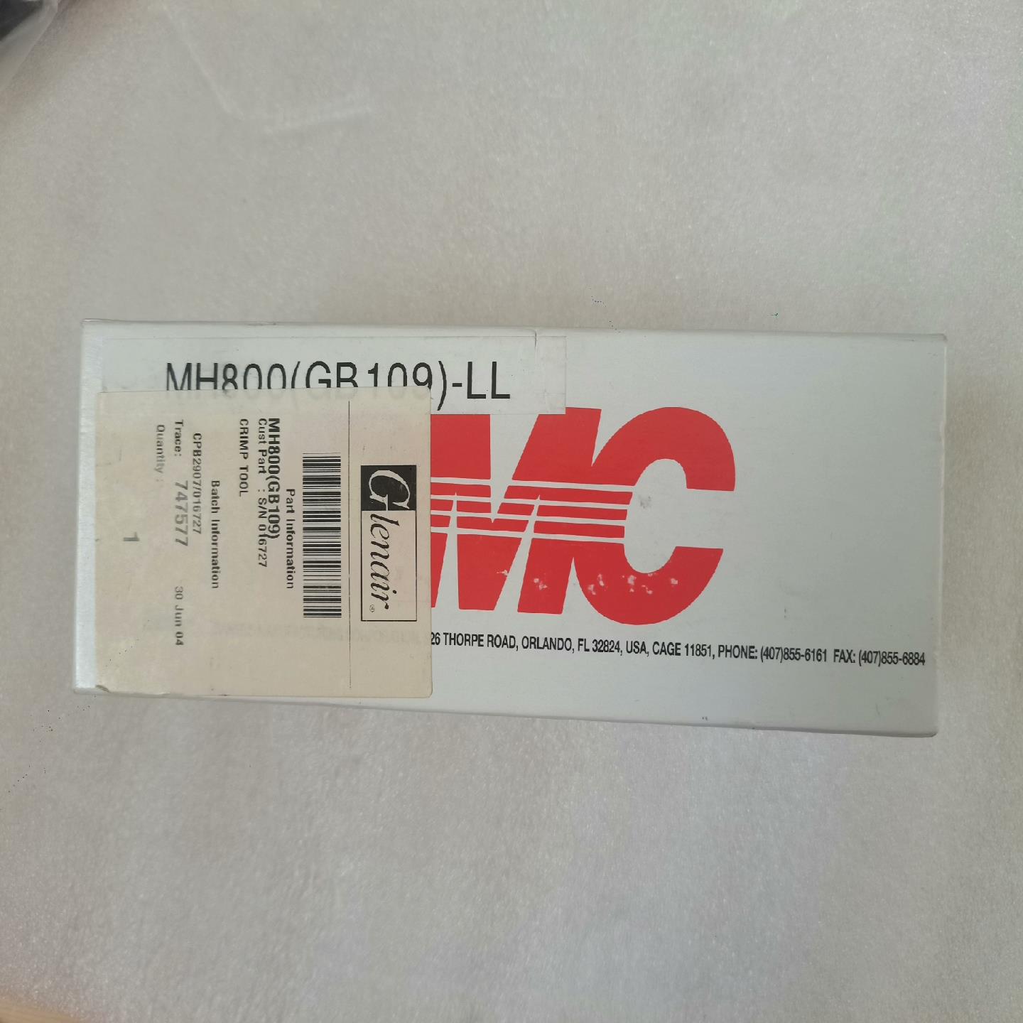 (设备配件)DMC 压线钳  MH800