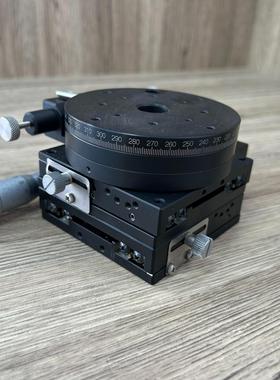 [德峰]米思米手动精密平台XYRPG85三轴手动精密滑台XYR三轴平