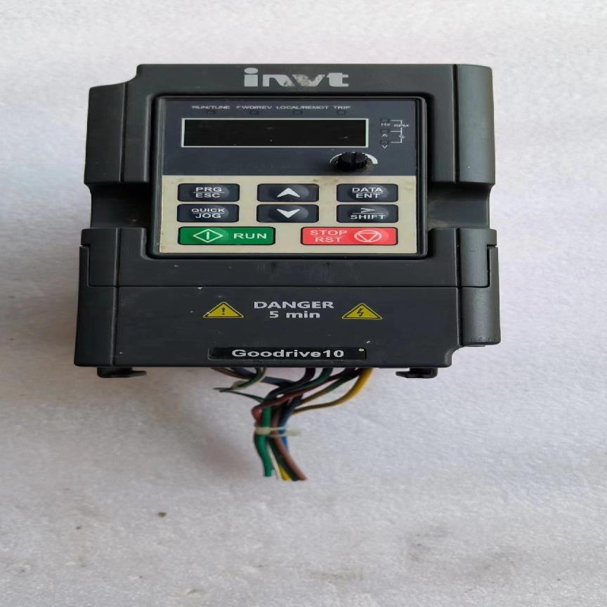 （设备配件）英威腾变频器GD10-0R7G-S2-B   0.75KW