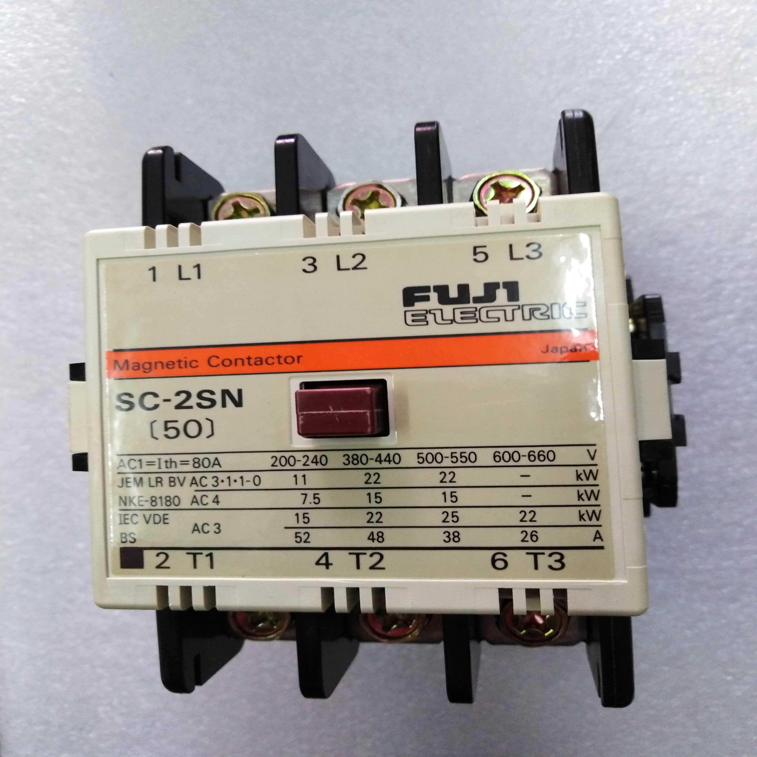 原厂富士SC-2SN电磁开闭交流接触器80A 110V非国产请勿比价议价