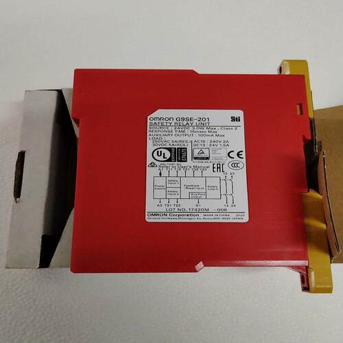安全继电器G9SE-201，全新未使用，有看上的可带价