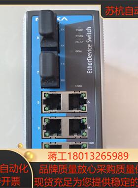 MOXA EDS-308-SS-SC，MOXA308 成色好