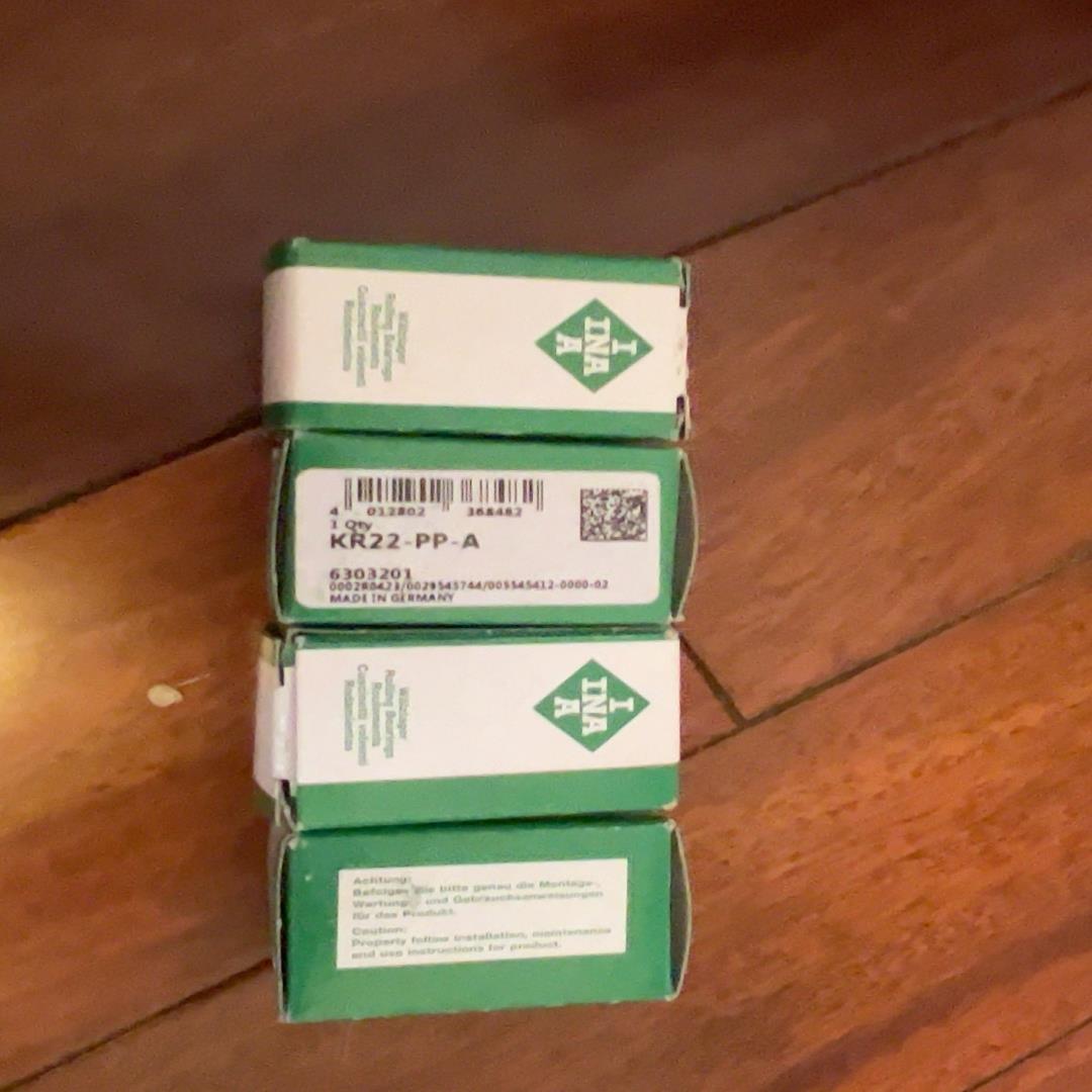 KR22-PP-A德国INA滚轮轴承 有纸盒
