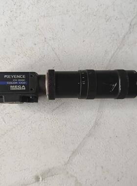 基恩士工业摄像机CV-200C,带镜头,镜头表面有压痕，不影