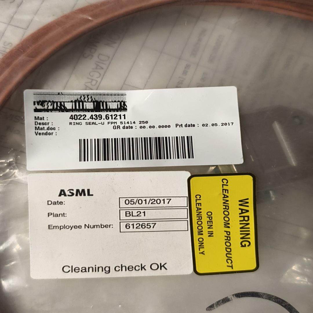 [德峰]ASML Ring seal-U FPM51414250,4