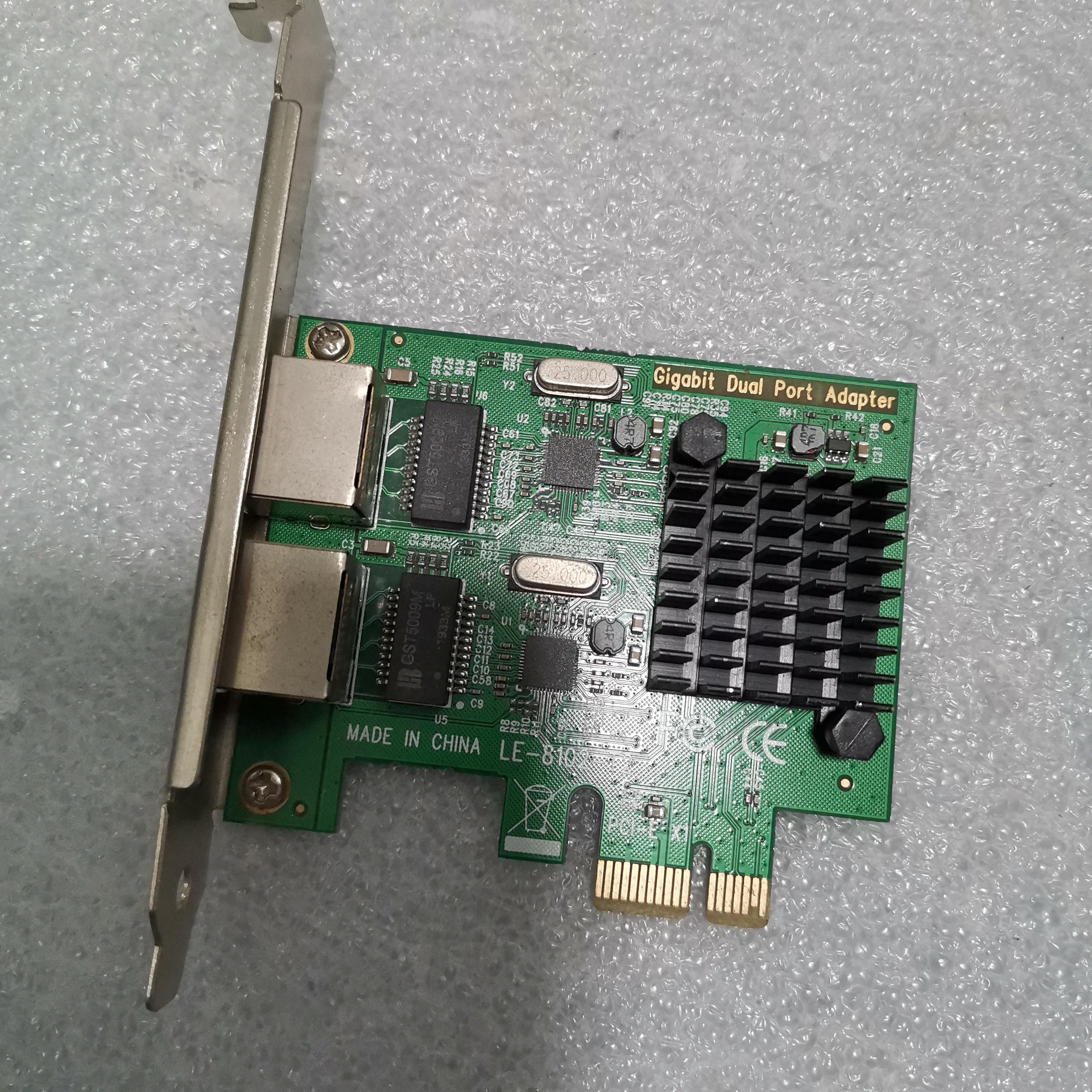 PCI-E双口千兆网卡RTL8111G双口网卡接口服务器汇聚