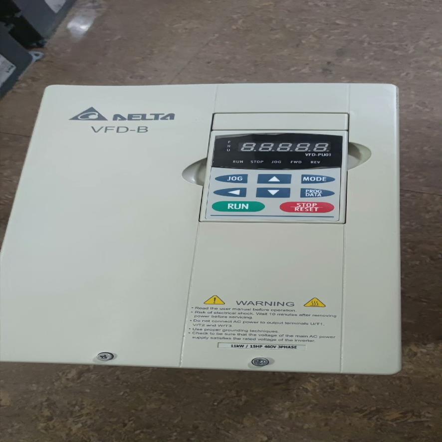 （设备配件）台达VFD110B43A，9成新，功能包好无修，