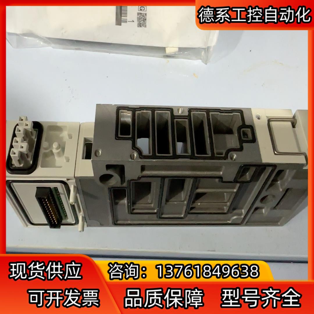 SMC电磁阀底座VVQC4000-1A-D-C10几乎全新，