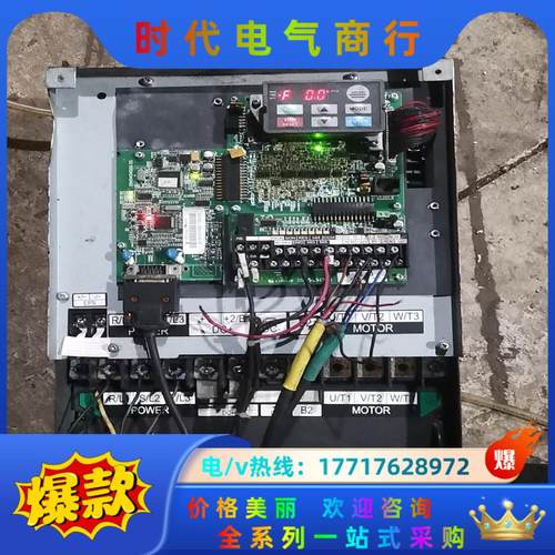 台达VFD150VL43A-J变频器带PG卡。议价