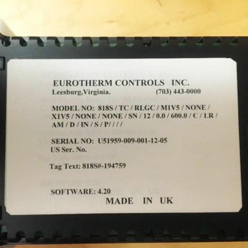Eurotherm/欧陆温控器型号818S/TC/RLGC/