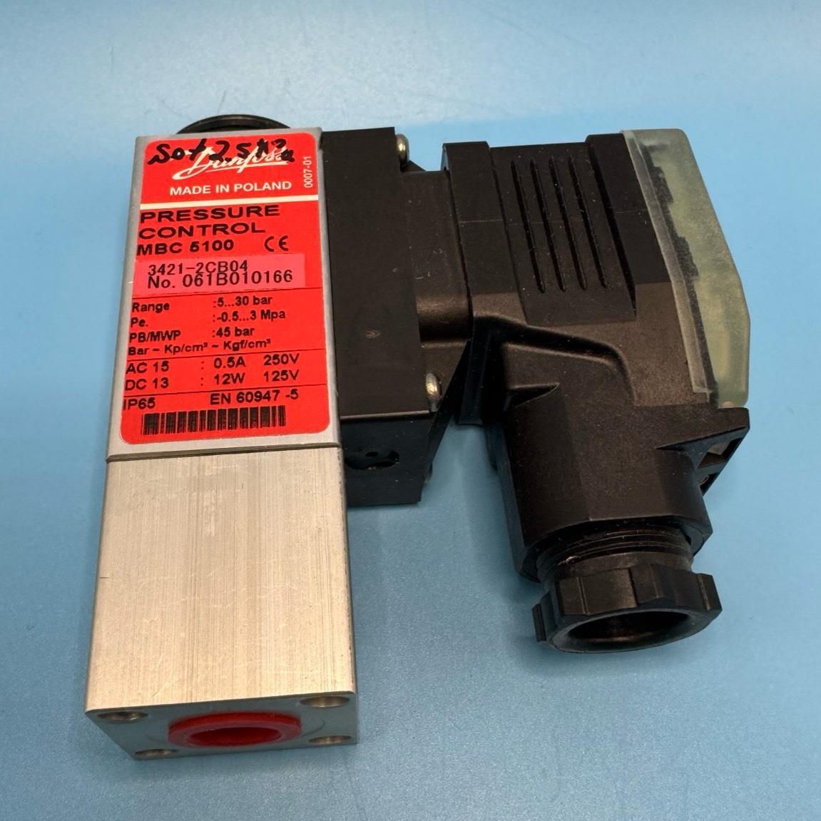 Danfoss 丹佛斯压力开关 MBC5100 3421-2