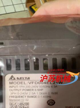 全新台达变频器VFD004EL21W，8台