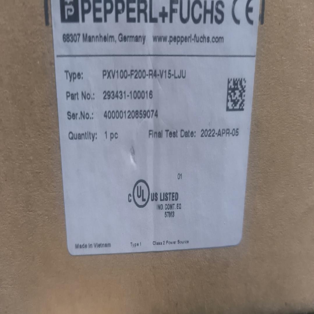 倍加福PXV100A-F200-R4-V15-LJU