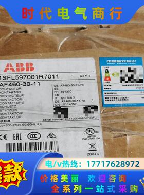 ABB接触器AF460-30-11 1SFL597001R7议价