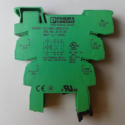 PLC-BSC-24DC/21-21Order-No. 2967015 底座