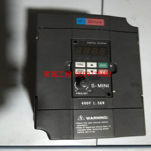 【荣强工控】海利普变频器HC1C十01D543BK成色好实物图。