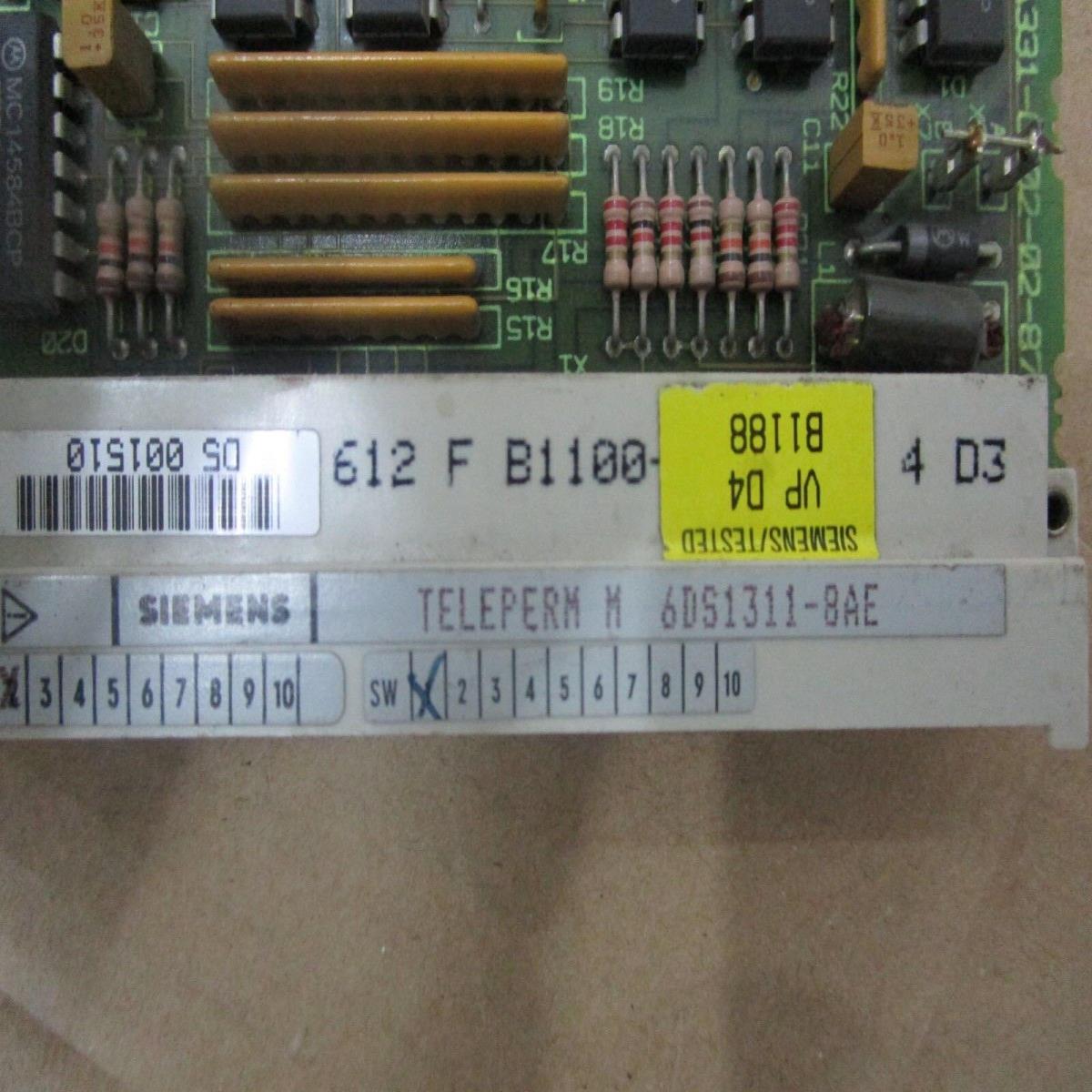 供应原装Siemens teleperm M 6DS1311-8AE 和延长