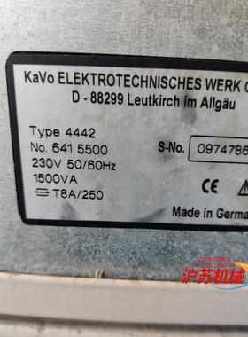 原装现货主轴控制器 SycoTec KAVO 4442原装二