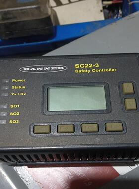 （设备配件）贵的不得了，BANNER美国邦纳SC22-3-S安全控制器,