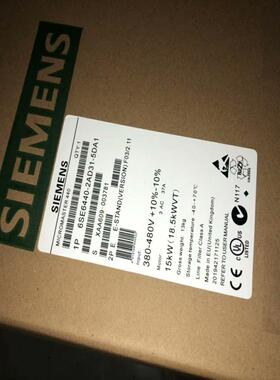 变频器6se6440-2Ud31-5da1/db1 6se6