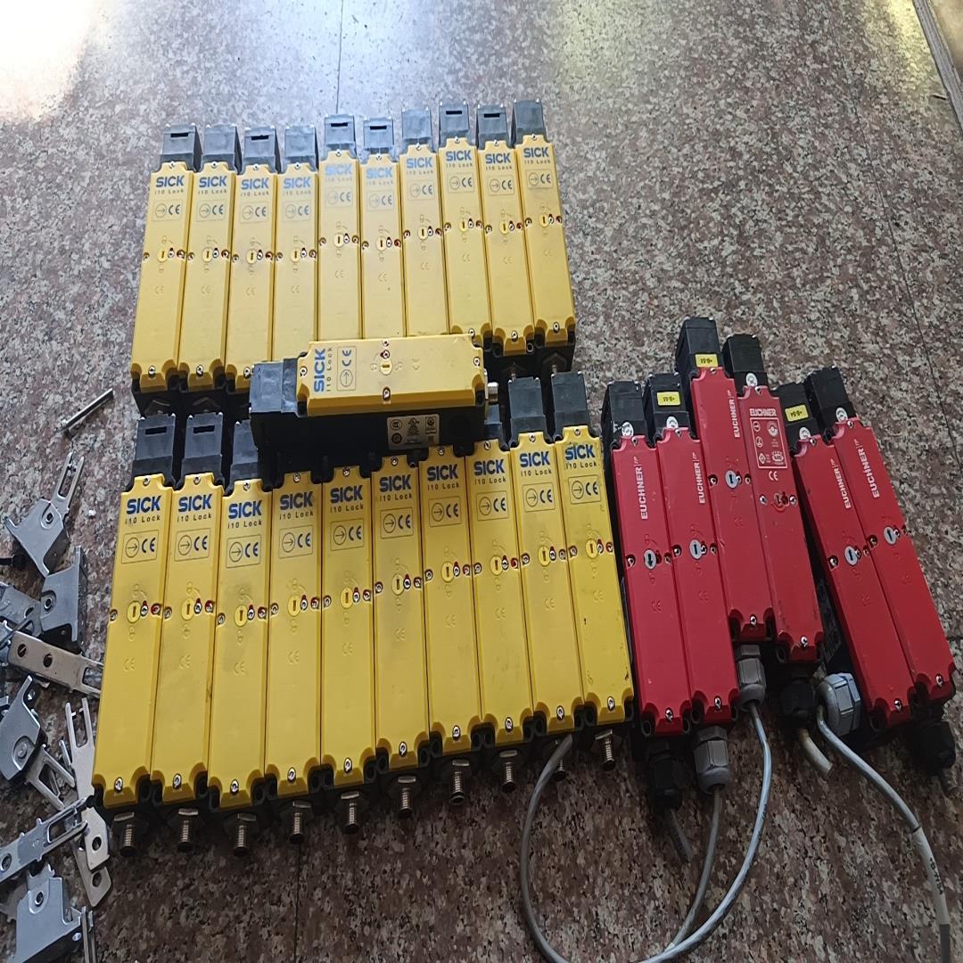 拆机CICK西克安全电磁门锁，i10-E0354S11，成色