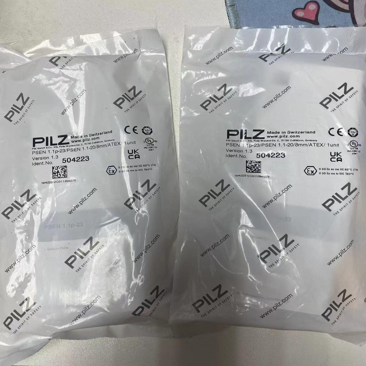 PILZ开关504223，PSEN 1.1P-23/PSEN 1.1-20/8MM/ATE