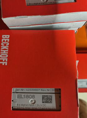 代理倍福EL1808,全新原装正品行货