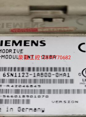 【荣强工控】6SN1123-1AB00-0HA1  西门子 2X8A