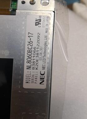 [德峰]NEC104寸  NL8060BC26一17成色好