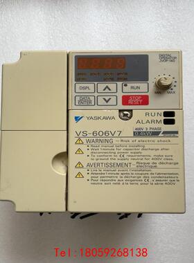 【非标价】CIMR-V7AT40P4安川变频器，0.4KW，380V，
