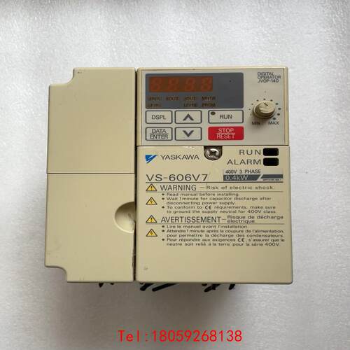 【非标价】CIMR-V7AT40P4安川变频器，0.4KW，380V，
