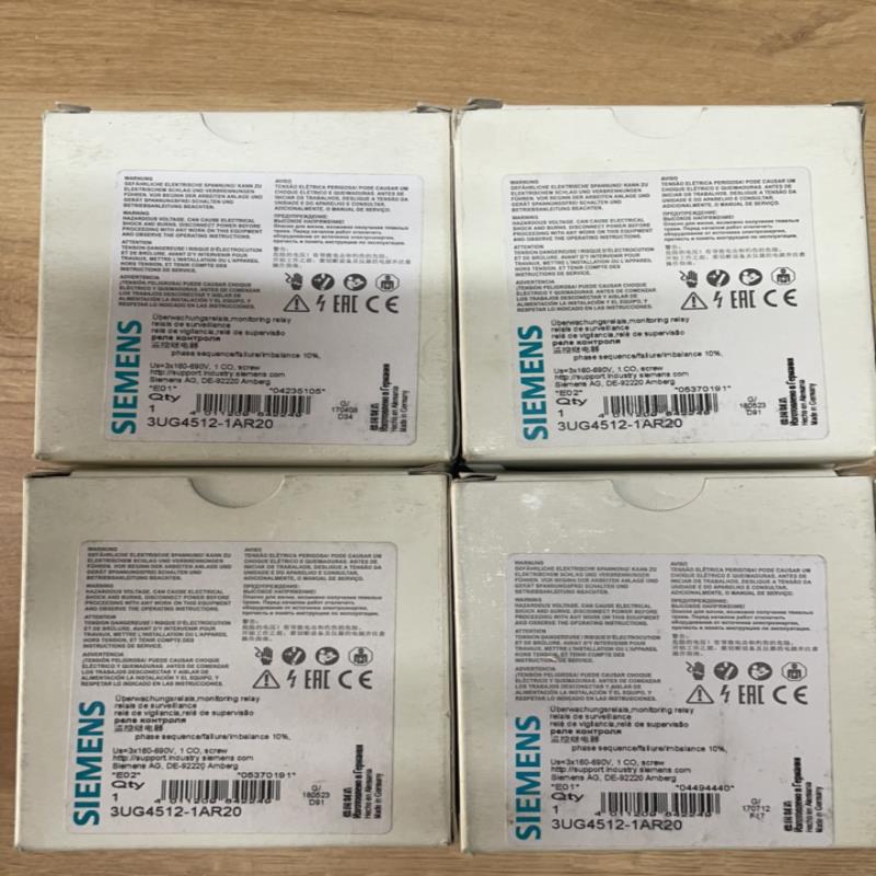 西门子继电器 3UG4512-1AR20 全新正品