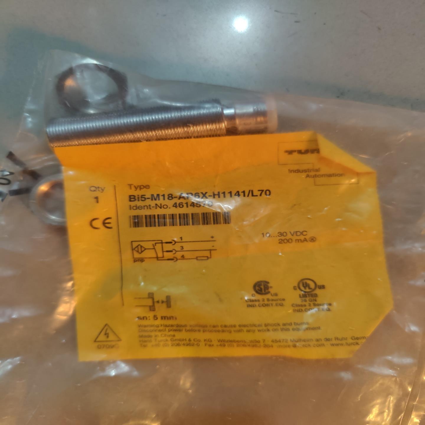 图尔克 全新原装 Bi5-M18-AP6X-H1141/L7